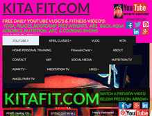 Tablet Screenshot of kitafit.com